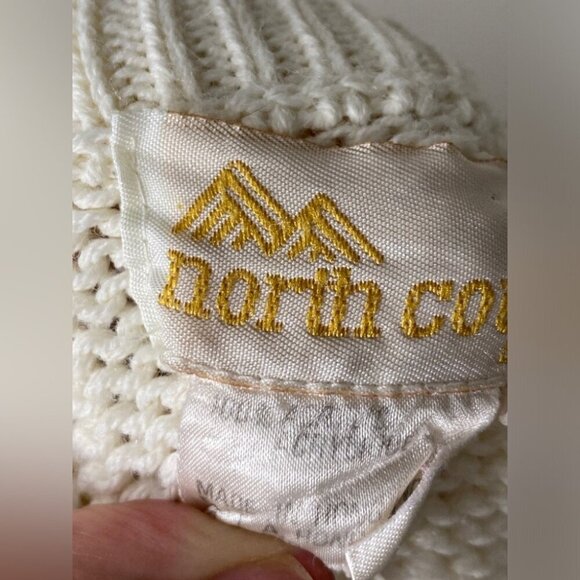 Rare Vintage North Country by Eatons Knit Duck Fair Isle Sweater - Picture 5 of 5
